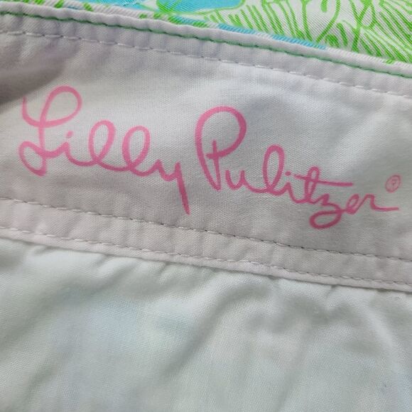 Lilly Pulitzer It's a Zoo Callahan Shorts 0 - Picture 3 of 5